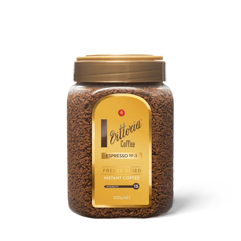 Espresso No.3 instant coffee in 500g PET container