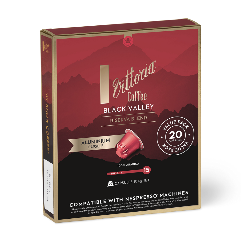 Vittoria Black Valley Nespresso* Capsules