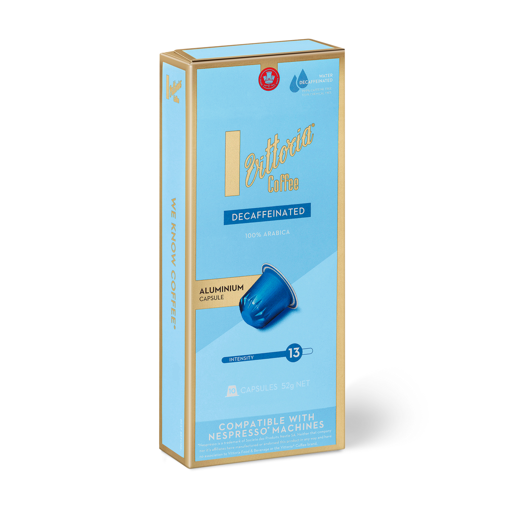Vittoria Decaf Nespresso* Compatible Capsules