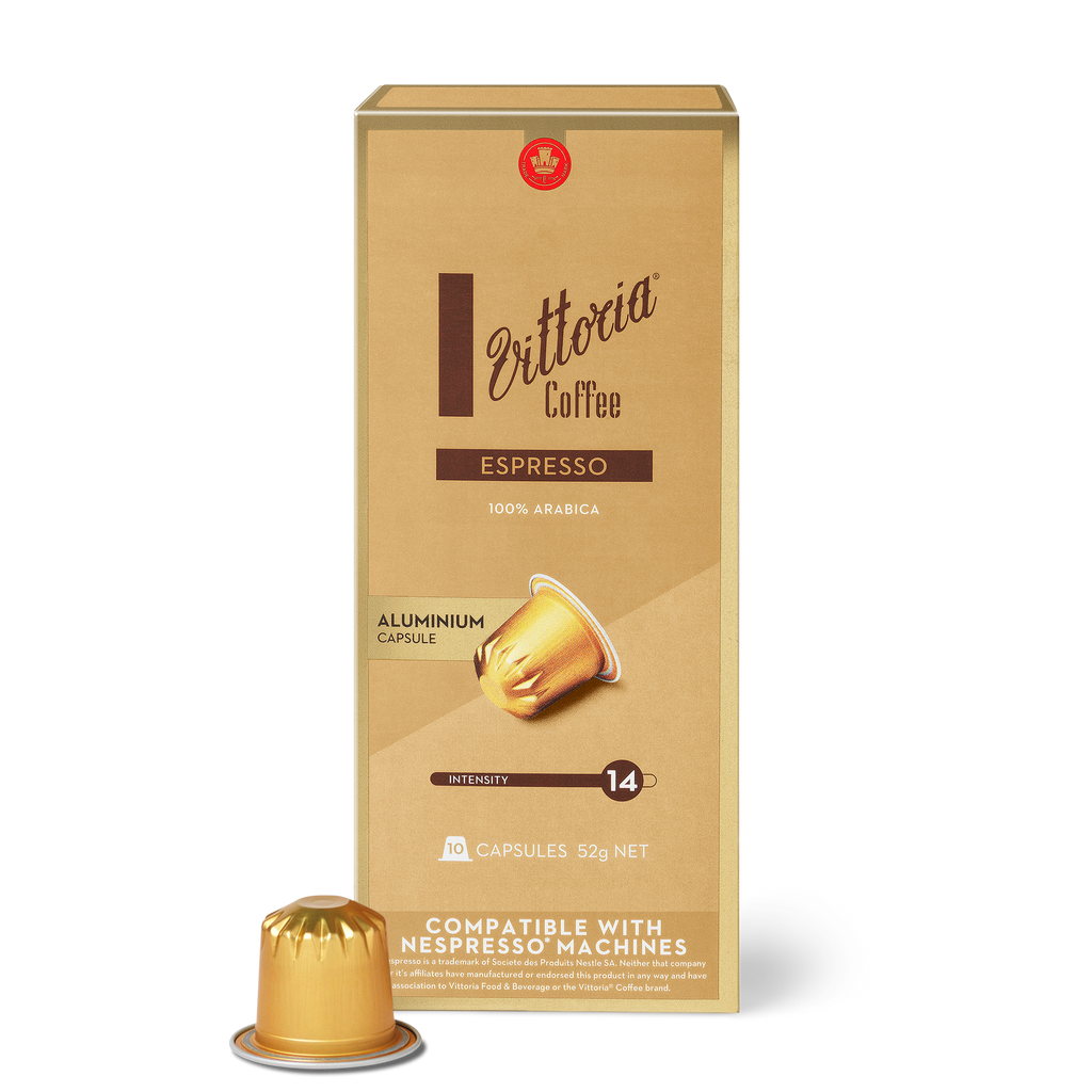 Vittoria Espresso Nespresso* Compatible Capsules