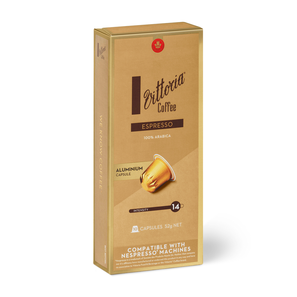 Vittoria Espresso Nespresso* Compatible Capsules